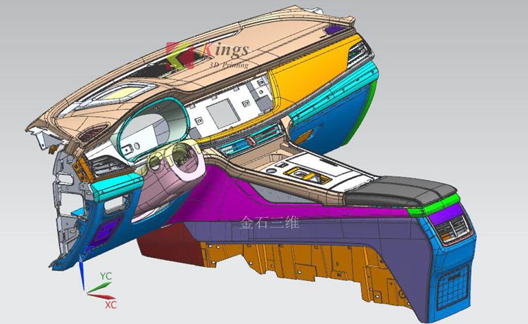 深挖兩年，秋平模型借助金石3D打印機崛起為重慶汽車手板之最